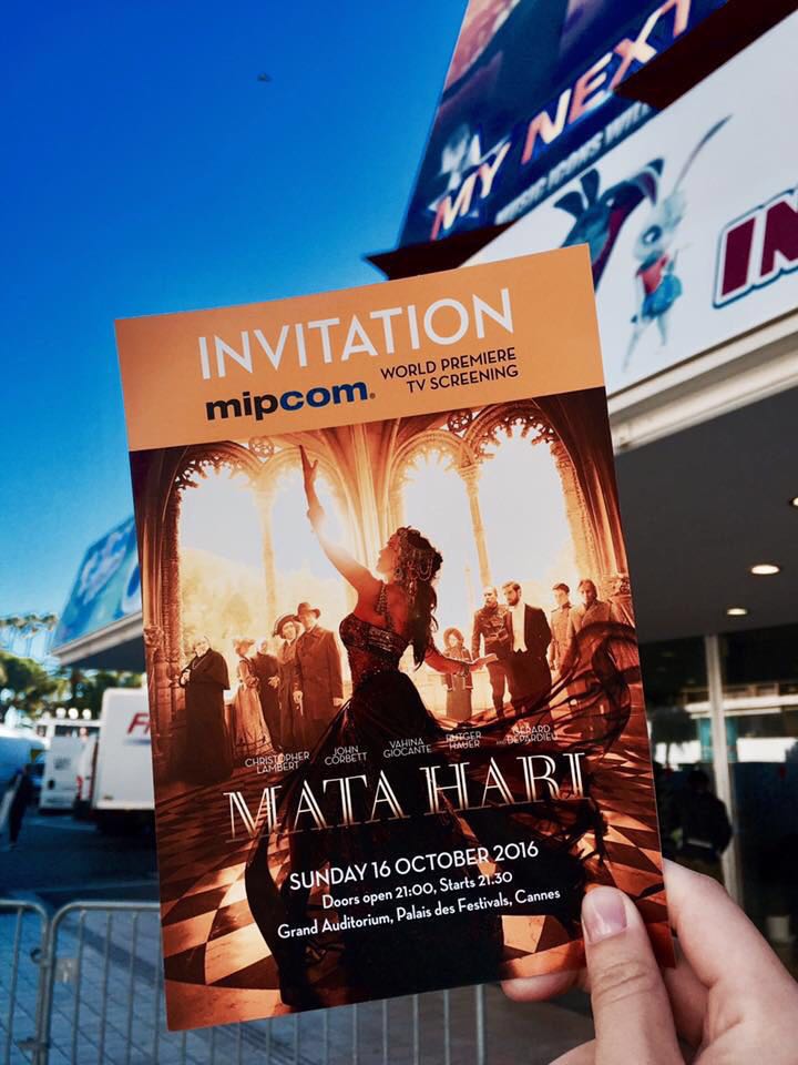 медиарынок MIPCOM 2016, премьера сериала Мата Хари