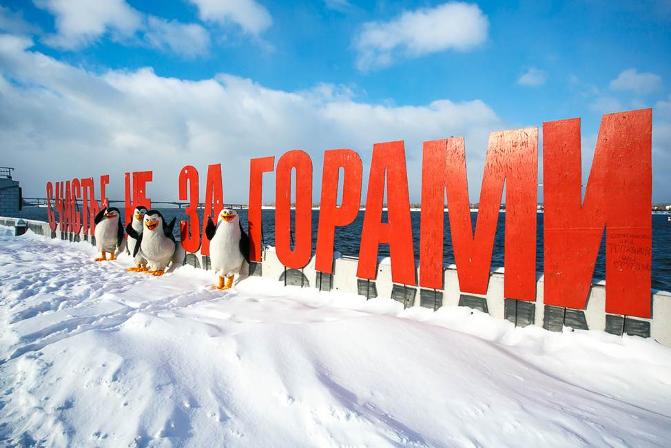 всероссийский тур «Пингвины в городе»