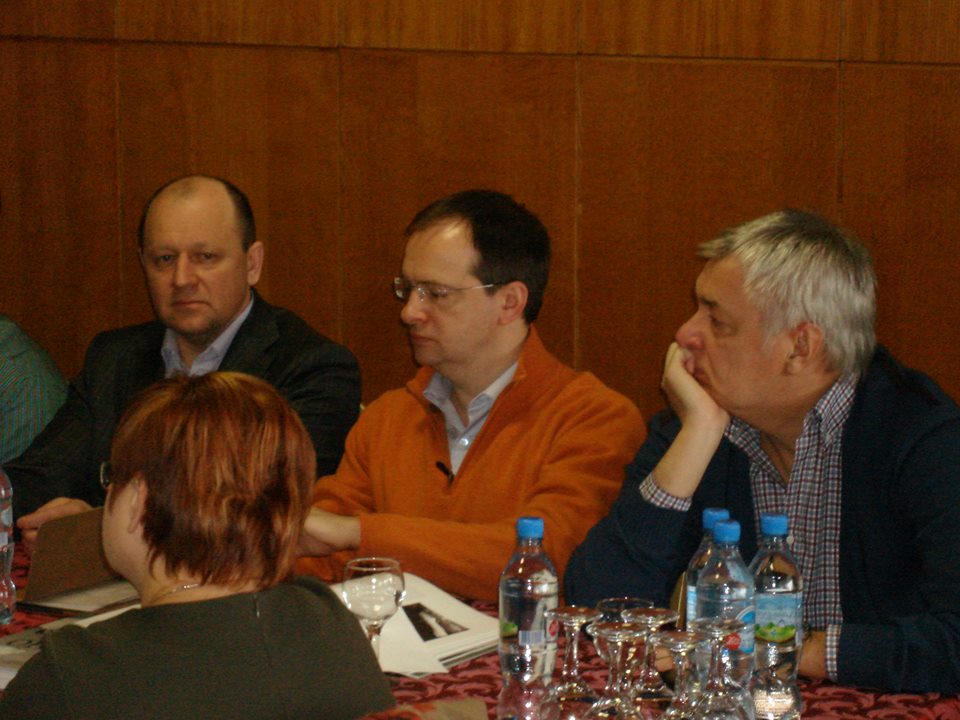 XIX Открытый российскомий фестиваль анимационного кино в Суздале, встреча аниматоров и продюсеров с Министром культуры РФ Владимиром Мединским