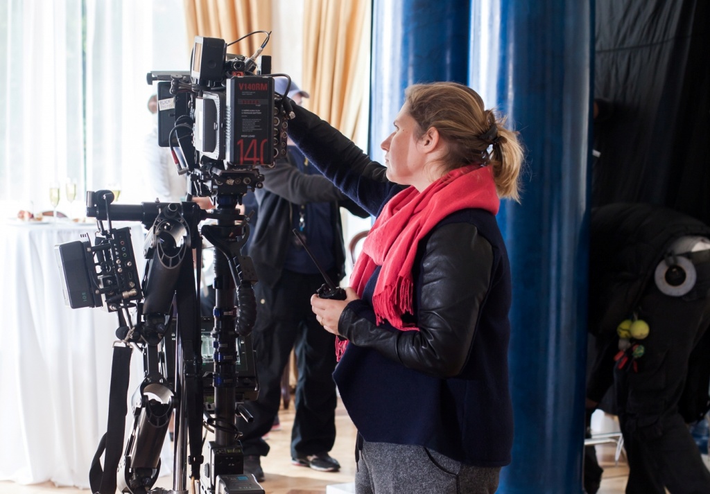 Елена Иванова на съемках фильма О любви Елена Иванова на съемках фильма О любви