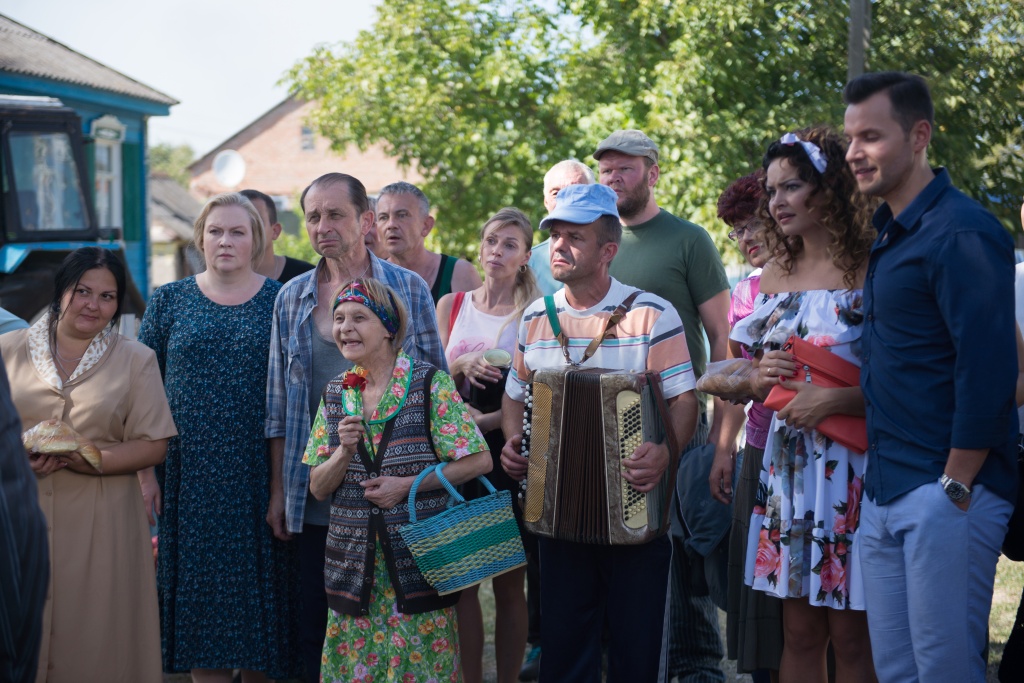 Съемки сериала «Соседи»