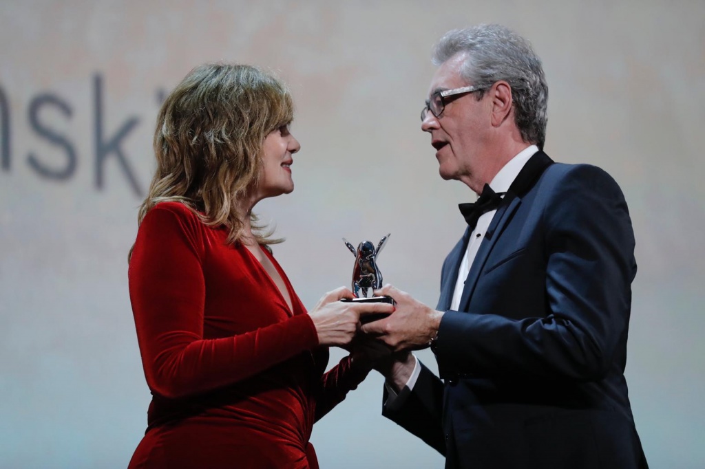 Венеция 2019, Эмманюэль Сенье и Пирс Хэндлинг, Гран-при жюри Роману Полански за фильм «Офицер и шпион»