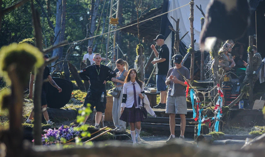 Съемки фильма Лукоморье