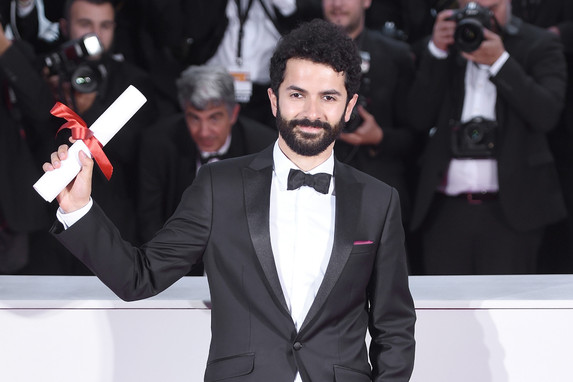 68 Каннский международный кинофестиваль, фотосессия победителей, Ли Дагер - Золотая пальмовая ветвь за короткометражный фильм