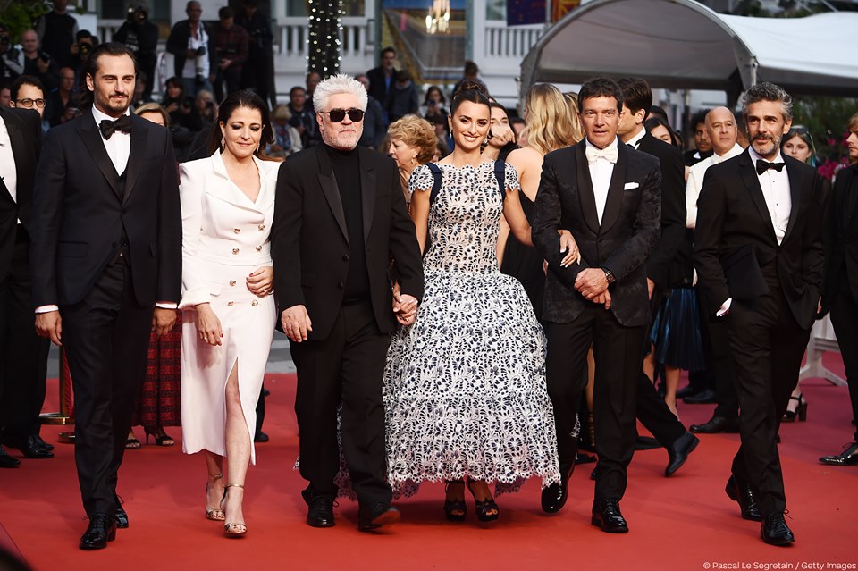 72 Каннский кинофестиваль, съемочная группа фильма "Боль и слава"