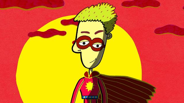 кадр из анимационного сериала "Везуха!"