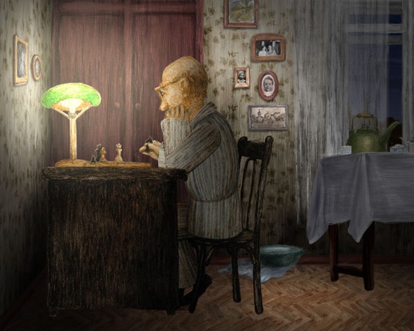 Кадр из фильма &laquo;Заснеженный всадник&raquo;