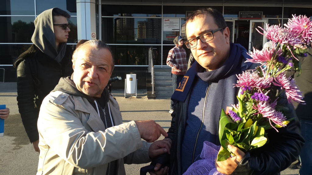 Кинопоезд ВГИК-95, Тюмень, Владимир Котт