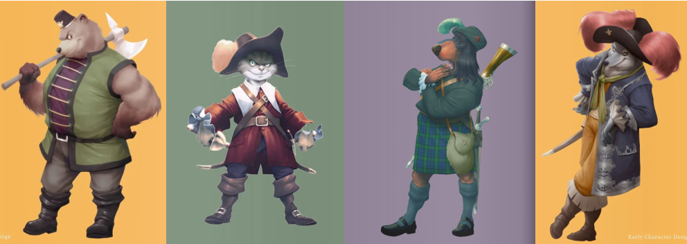 Персонажи фильма Мушкетеры царя