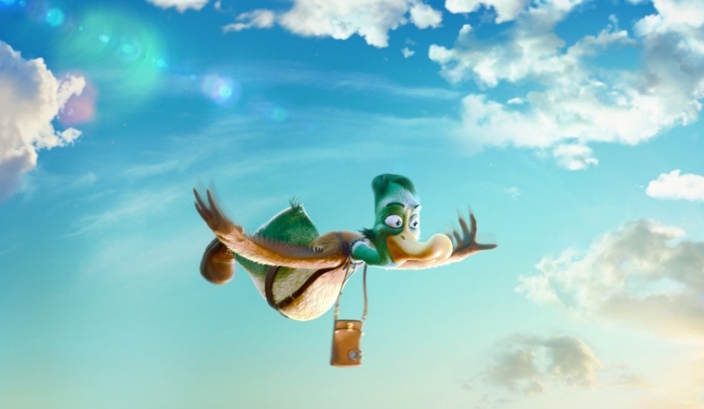 кадр из анимационного фильма "Крякнутые каникулы"