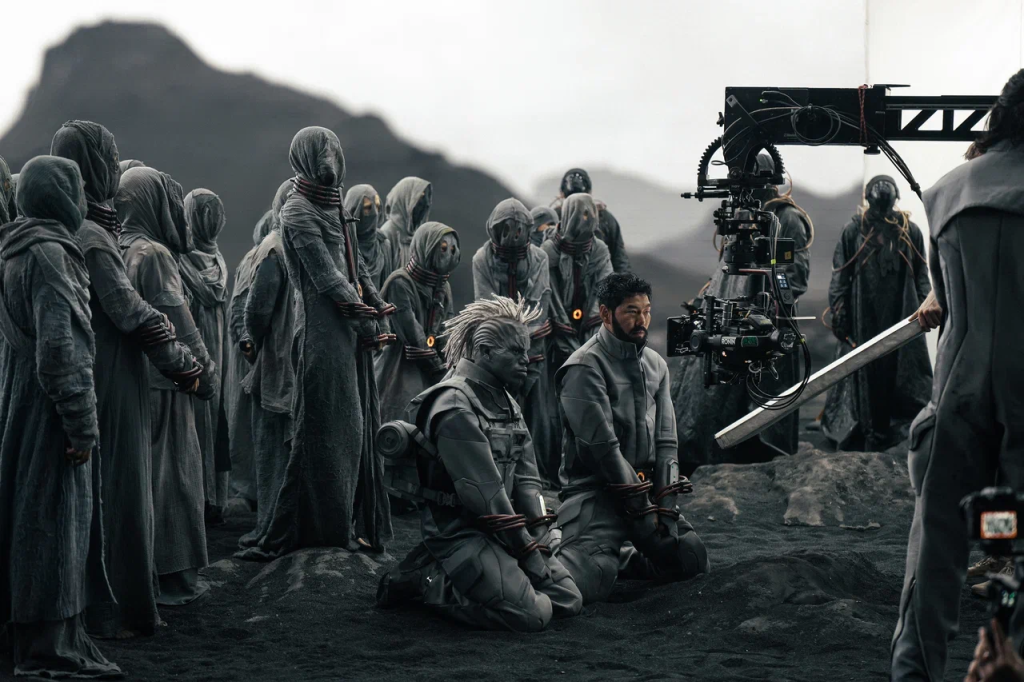 Съемки фантастического сериала Полдень