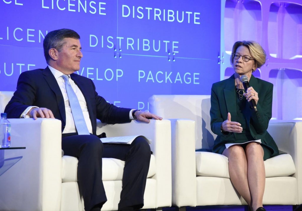 Конференция The Global Perspective. Чарльз Ривкин, Джин Превитт