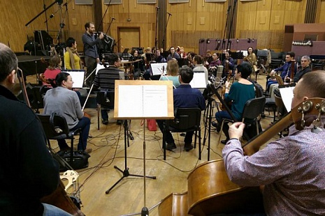 Запись музыки Джорджио Джампа к фильму Разбуди меня Запись музыки Джорджио Джампа к фильму Разбуди меня