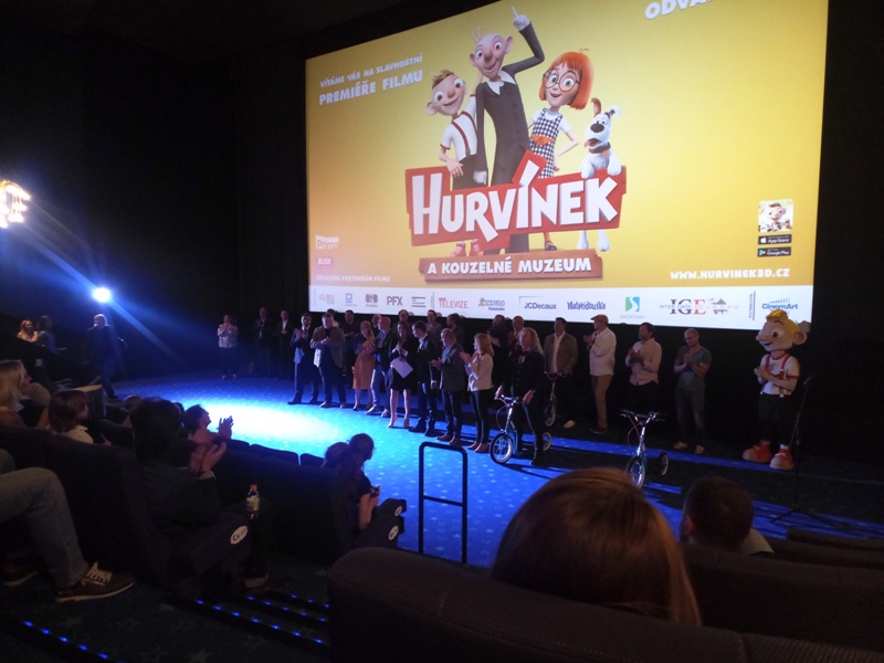 Премьера анимационного фильма Гурвинек и волшебный музей в Праге Премьера анимационного фильма Гурвинек и волшебный музей в Праге