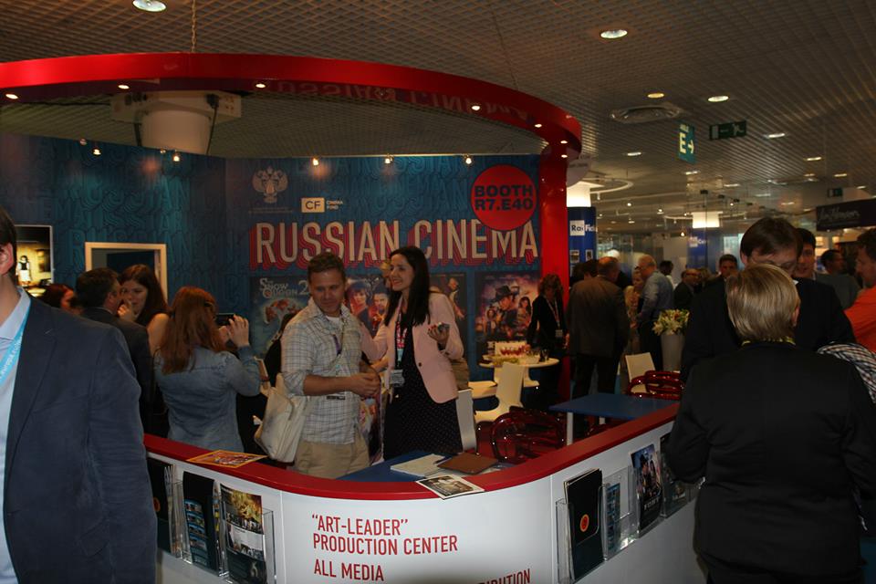 международный рынок аудиовизуального контента MIPCOM, объединенный стенд Russian Cinema