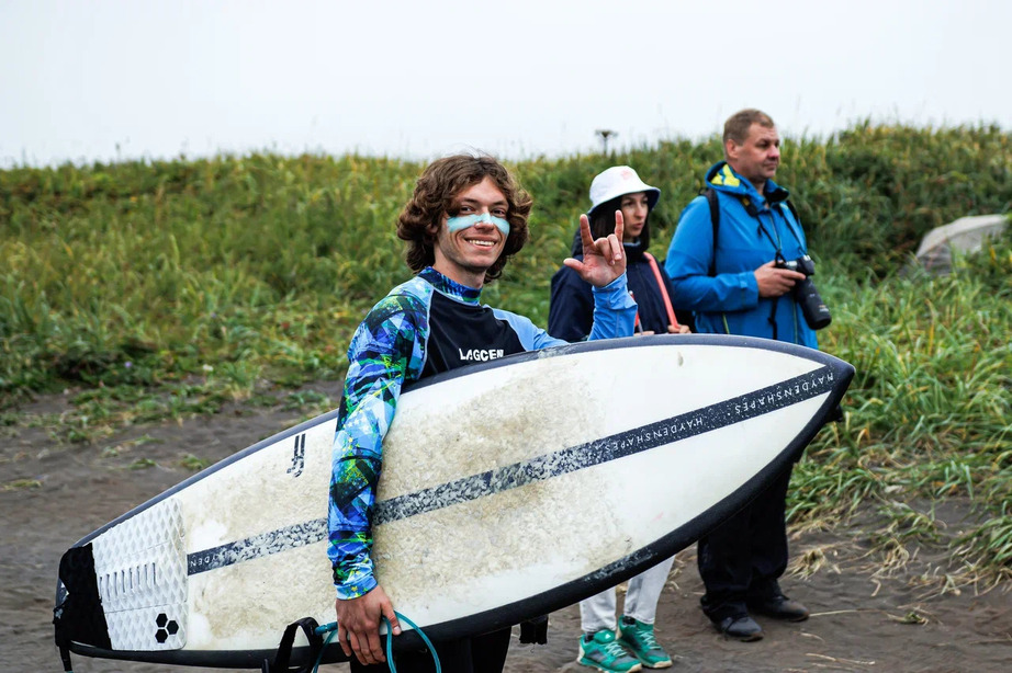 Съемки фильма Большая волна