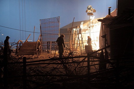 на съемках фильма "Дух Соноры"