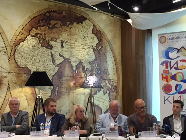 пресс-конференция фестиваля "Балтийские дебюты", организаторы и члены жюри