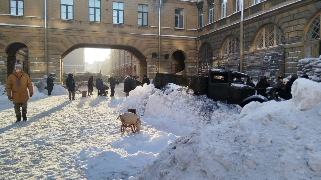 Съемки фильма На краю детства