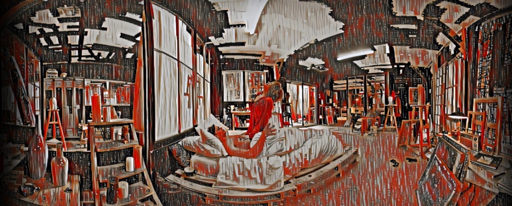 Кадр из VR-проекта «Модификация» («Alteration»)