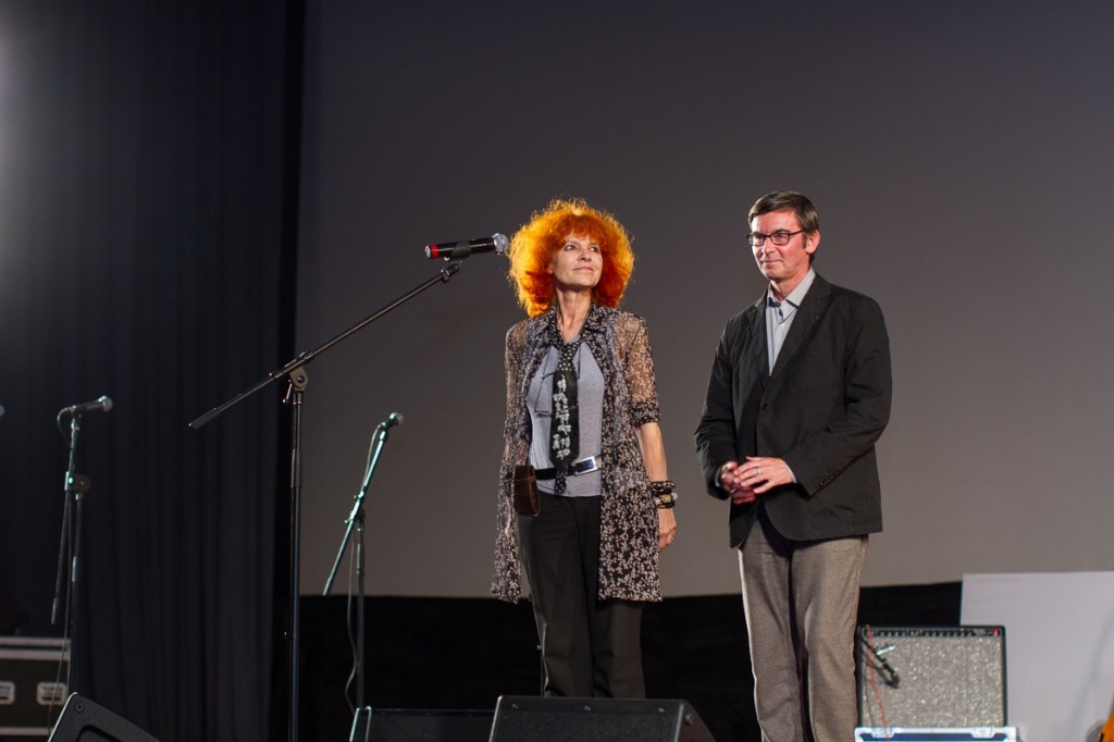 закрытие шестого фестиваля молодого европейского кино VOICES, члены жюри Нана Джорджадзе и Сергей Шолохов