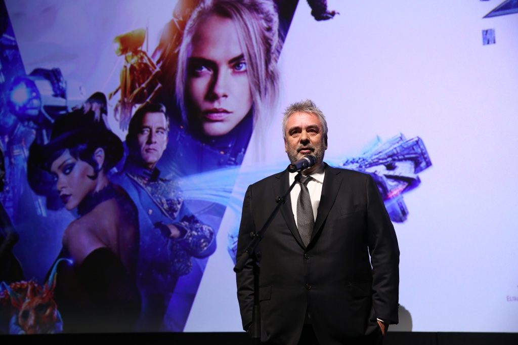 московская премьера фильма Валериан и город тысячи планет, режиссер Люк Бессон