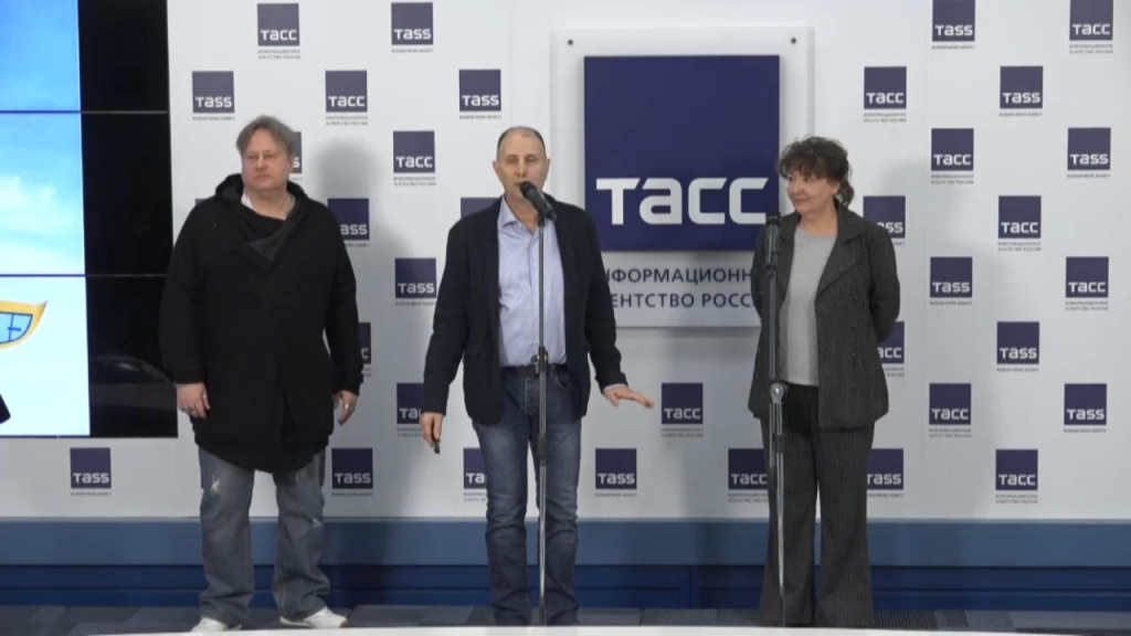 Питчинг детских фильмов в Фонде кино, презентация проекта «Хочу быть собой», продюсеры Юрий Гинзбург и Татьяна Соколова, режиссер Эдуард Радзюкевич