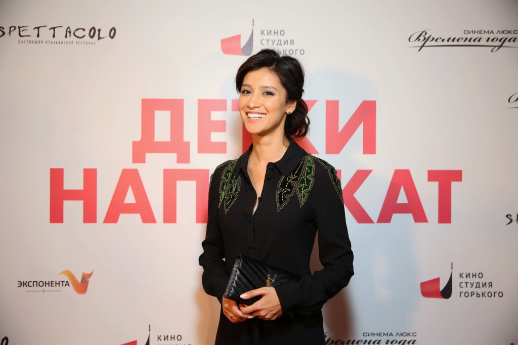 московская премьера фильма Детки напрокат, актриса Равшана Куркова