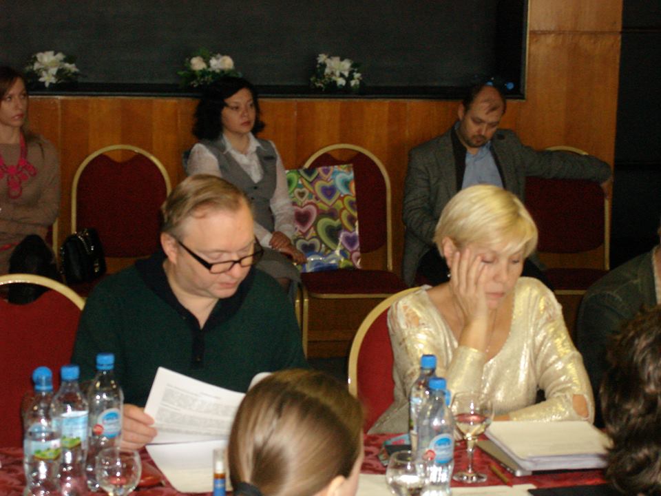 XIX Открытый российскомий фестиваль анимационного кино в Суздале, встреча аниматоров и продюсеров с Министром культуры РФ Владимиром Мединским