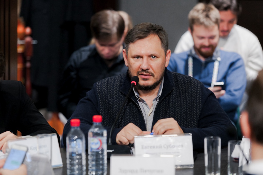 Круглый стол «Развитие системы проката документального кино», Е. Субочев