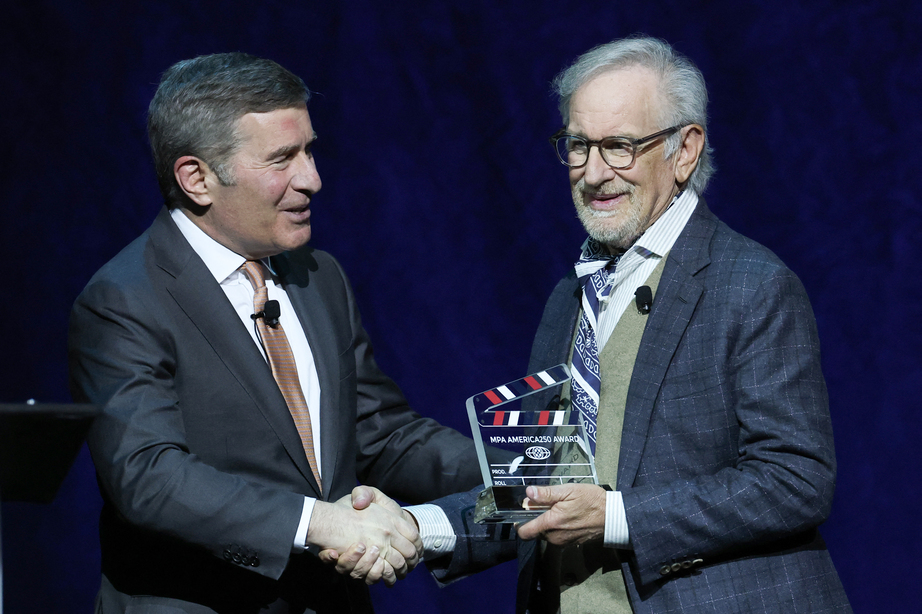 Чарли Ривкин и Стивен Спилберг