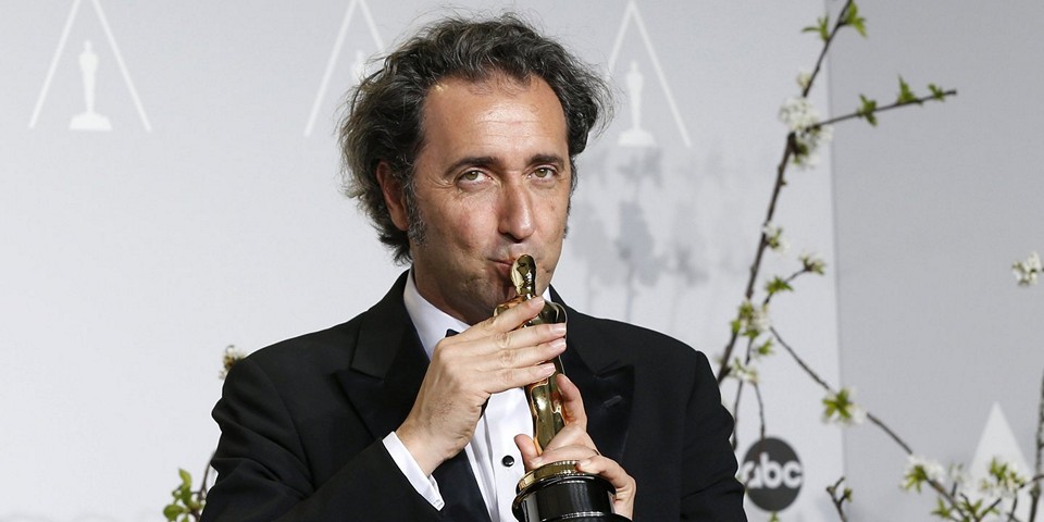 86-я церемония вручения премии «Оскар», режиссер Паоло Соррентино получает награду за Лучший фильм на иностранном языке