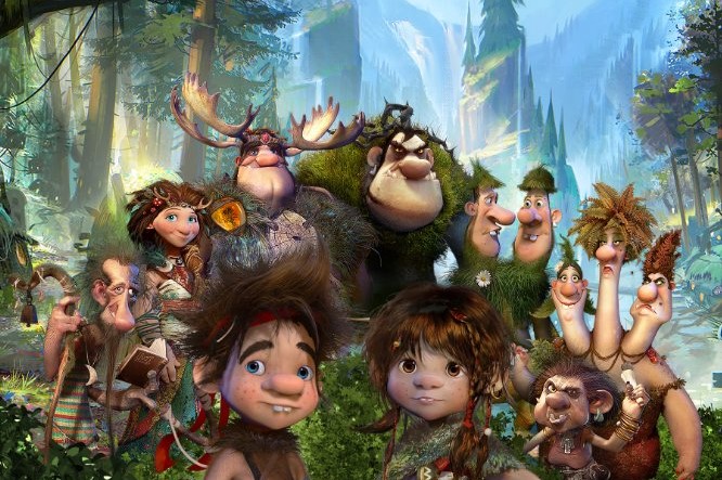 фрагмент ки-арта анимационного фильма Тролль: невероятное путешествие в мир людей