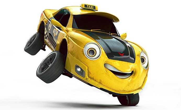 фрагмент ки-арта фильма Вилли и крутые тачки