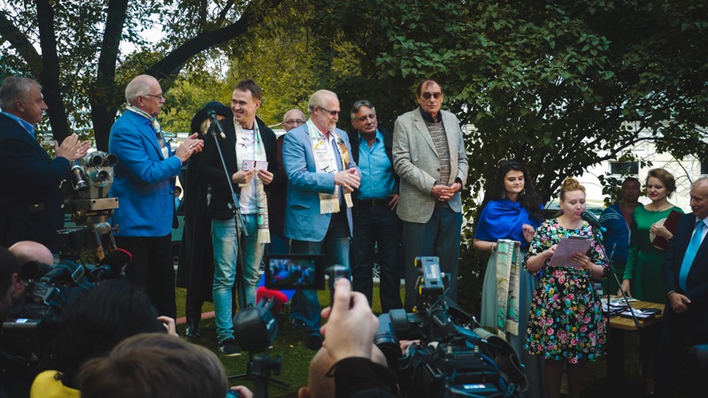 открытие "Академии кинематографического и театрального искусства Н.С.Михалкова", вручение студенческих билетов