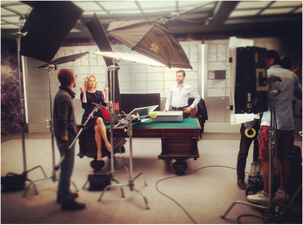 съемки фильма "Сейф"