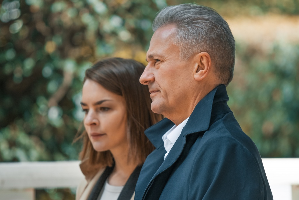 На съемках сериала Ваша честь На съемках сериала Ваша честь