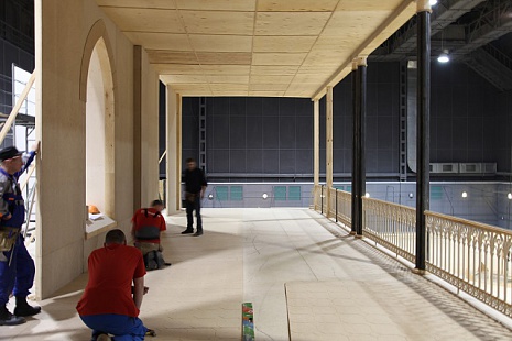 на съемках фильма "Любимая моя жизнь"