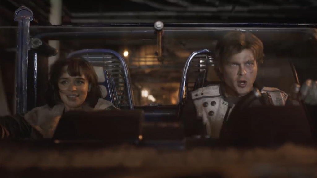 кадр из фильма Хан Соло: Звёздные Войны. Истории