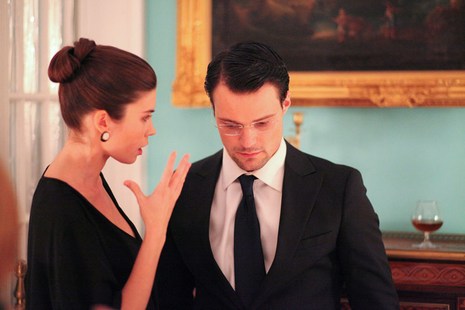 на съемках фильма "Дубровский"