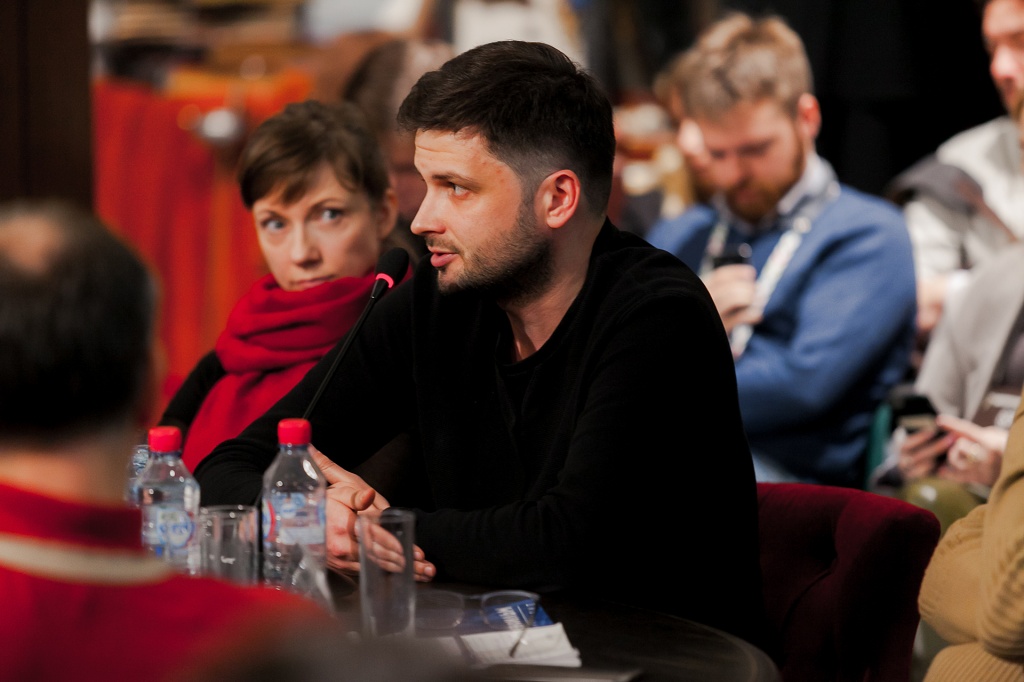 Круглый стол «Развитие системы проката документального кино», К. Нафиков, И. Шаталова