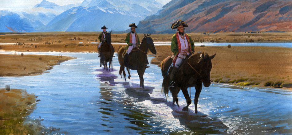 концепт-арт анимационного фильма "Суворов"