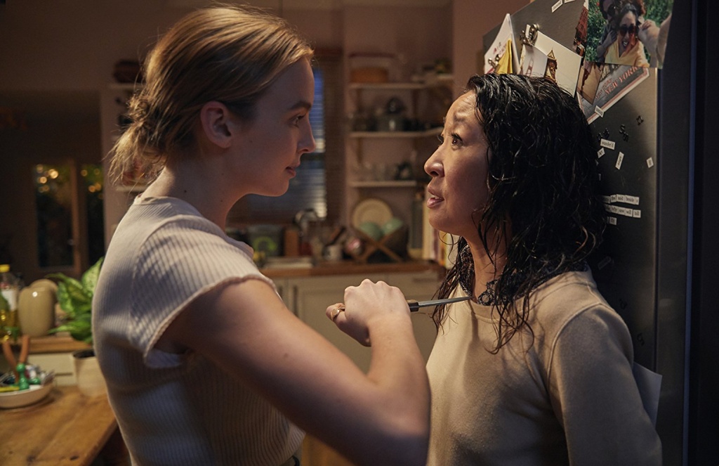 кадр из сериала Killing Eve