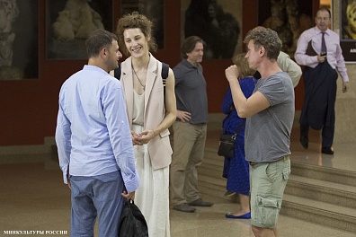 питчинг Министерства культуры, актриса Ирина Горбачева