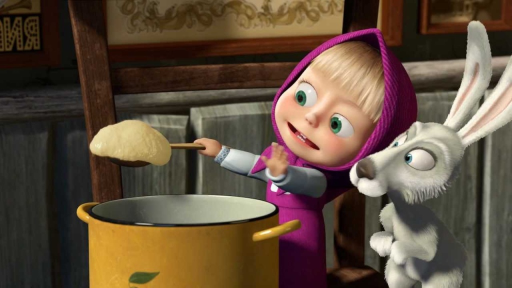 Кадр из фильма "Маша и Медведь"