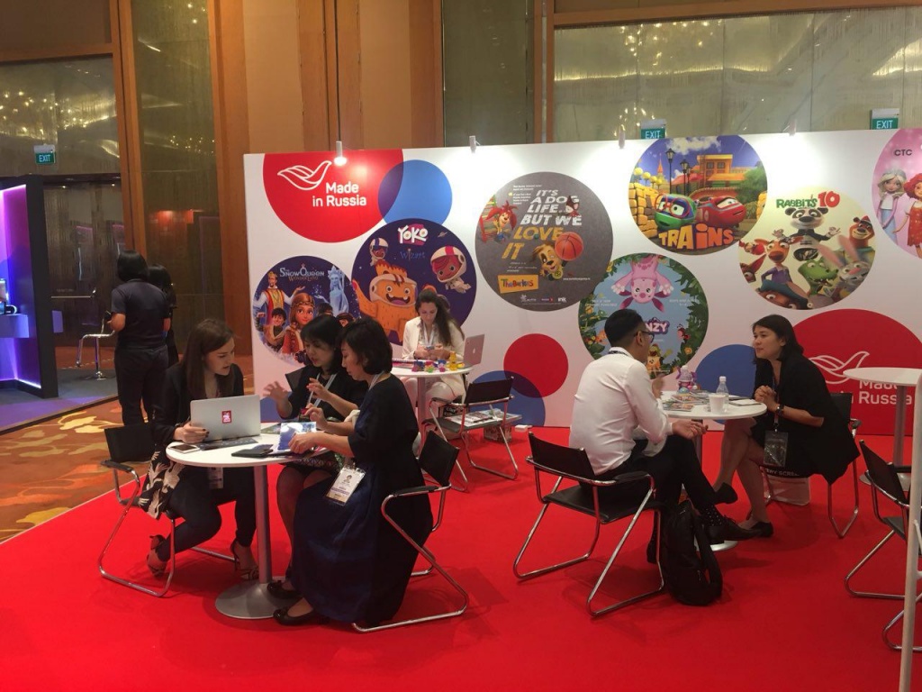 Asia TV Forum & Market (ATF), анимационный стенд