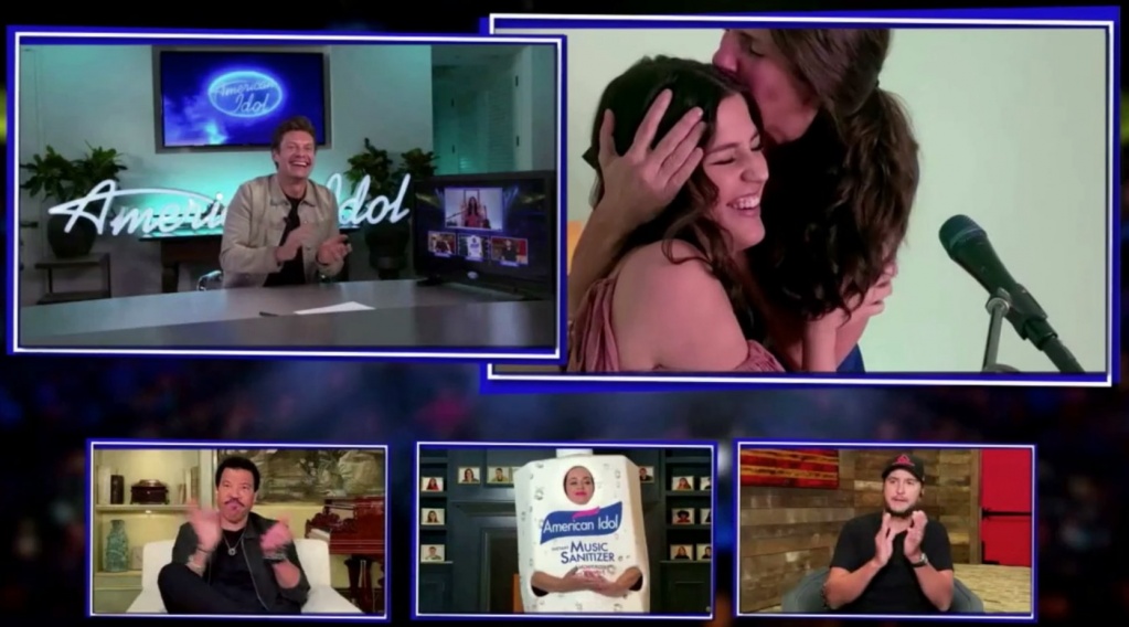 Шоу Американский идол - выпуск, снятый во время локдауна Шоу Американский идол - выпуск, снятый во время локдауна