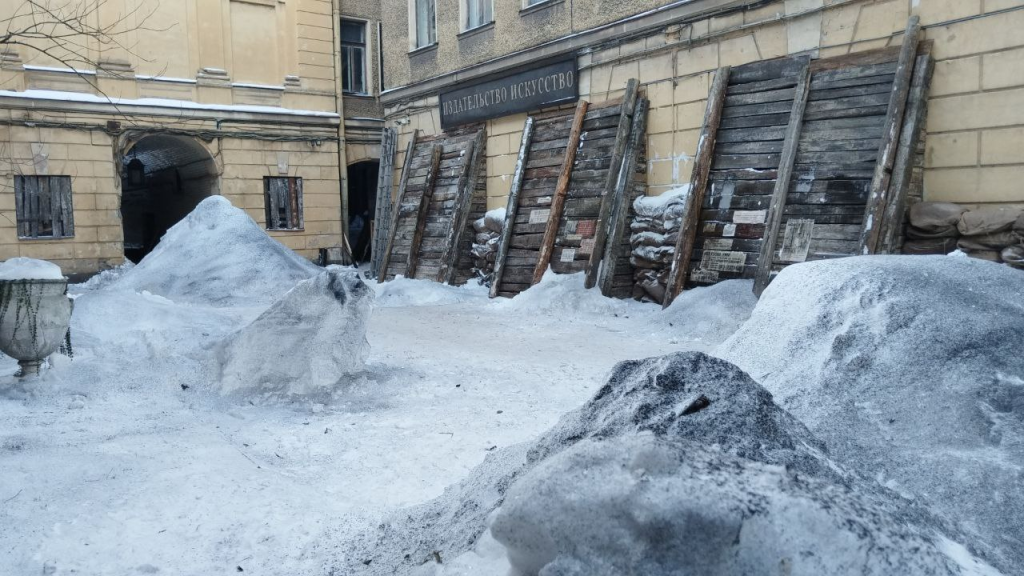 Съемки фильма На краю детства