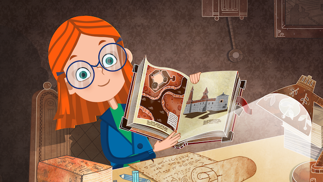 Кадр из мультфильма "Стрела наследия" 2