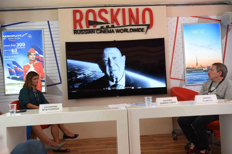 Российский павильон на 69-м Каннском кинофестивале, продюсер Валерия Добролюбова (фильм Время первых)